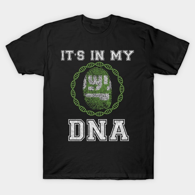 Saudi Arabia  It's In My DNA - Gift for Saudi Arabian 2 From Saudi Arabia T-Shirt by Country Flags